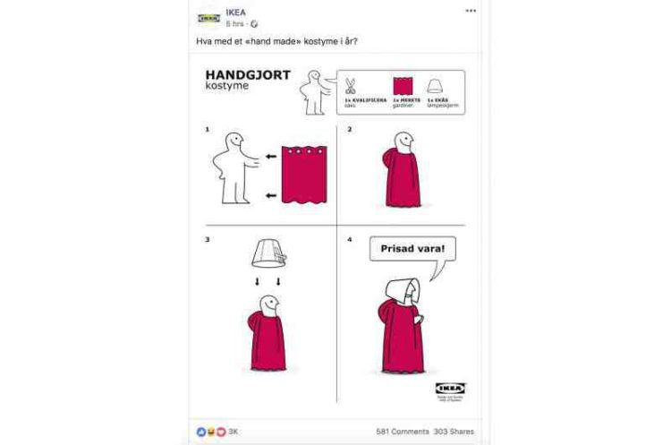 Neuropathie Actief steno IKEA once again delights with a spot on social post for Halloween | Media  Marketing